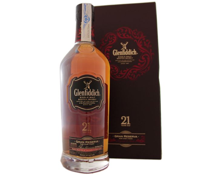 GLENFIDDICH 21 YO 43,2º (R) + ESTUCHE